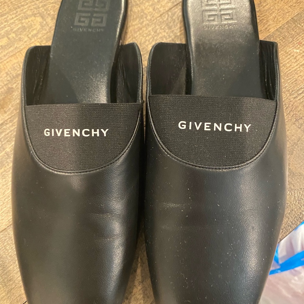 Givenchy Black Slip-On Mules - Picture 6 of 12